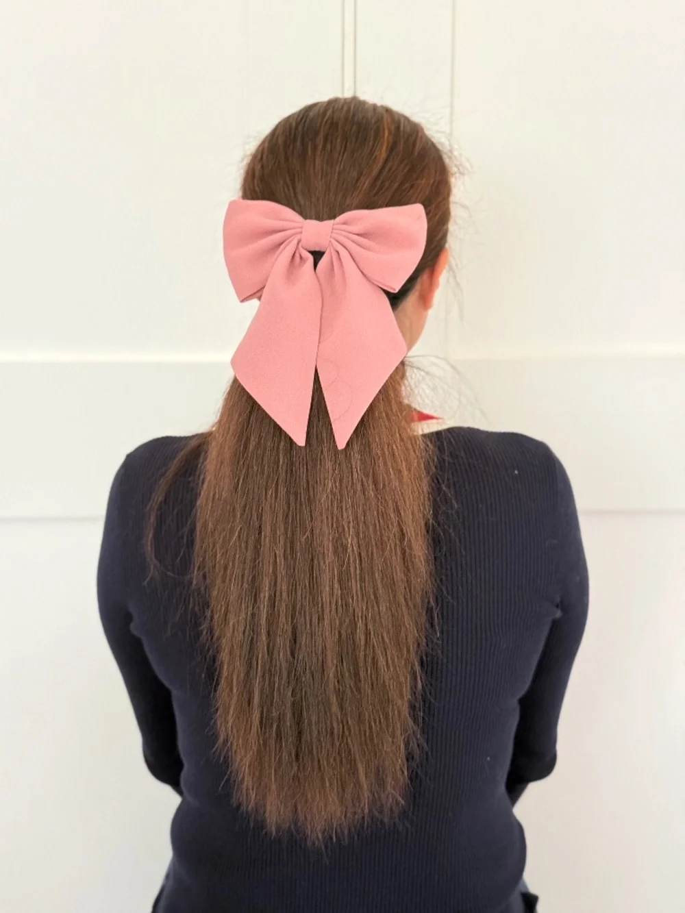 Chiffon hair bow clip for women girls - Picture 1 of 4